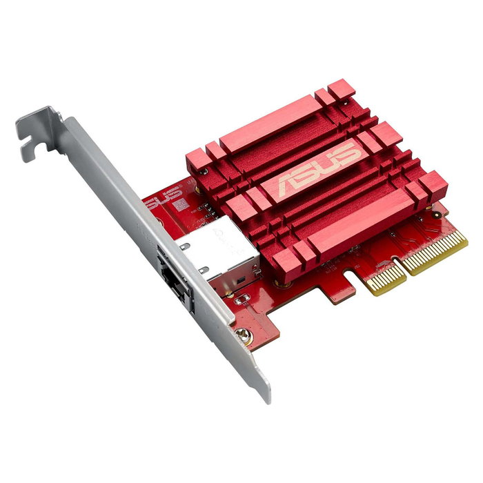 Asus XG-C100C V3 Tarjeta de Red 10 Gbps PCI Express RJ45 Roja Asus XG-C100C V3 Tarjeta de Red 10 Gbps PCI Express RJ45 Roja