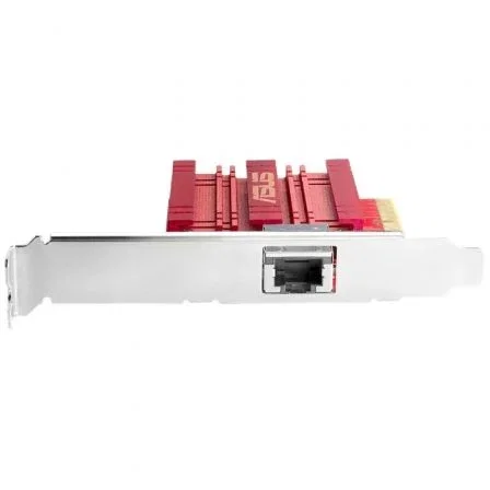 ASUS XG-C100C V3 - Tarjeta de Red PCIe 10 Gigabit Ethernet 10GbE Interna Roja, Interfaz PCI Express 3.0, 100/1000/2500/5000/10000 Mbit/s ASUS XG-C100C V3 - Tarjeta de Red PCIe 10 Gigabit Ethernet 10GbE Interna Roja, Interfaz PCI Express 3.0, 100/1000/2500/5000/10000 Mbit/s