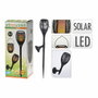 Antorcha solar LED multiposición efecto fuego