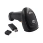 Globbaltec Escáner de códigos de barras 1D inalámbrico 2,4G con soporte