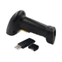 Globbaltec Escáner de códigos de barras 1D inalámbrico 2,4G con soporte