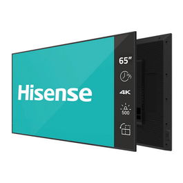 Hisense 65DM66D Pantalla Digital Signage 65" 4K UHD LED IPS Operación 24/7 Wifi Android 11