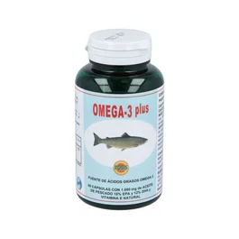 ROBIS Omega 3 Plus 60 Cápsulas con EPA y DHA, Aceite de Pescado 1000mg