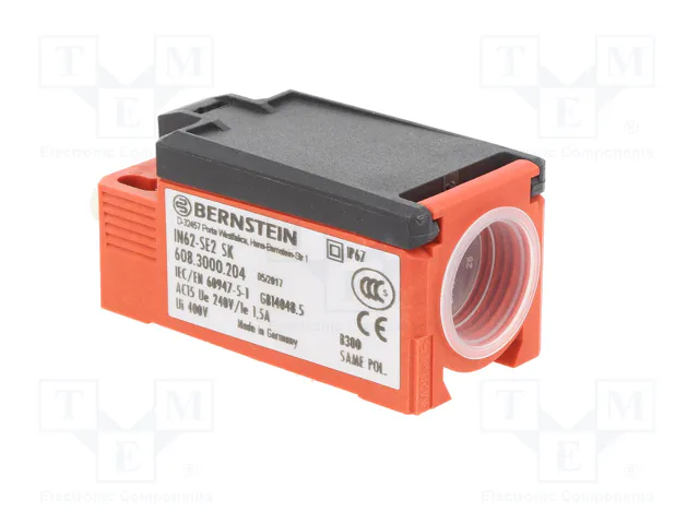 BERNSTEIN AG IN62-SE2 SK Interruptor de fin de carrera NO x2 BERNSTEIN AG IN62-SE2 SK Interruptor de fin de carrera NO x2