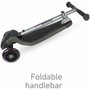 Ociotrends Patinete 3 ruedas Eco Future Scooter Plegable Con Luces Verde