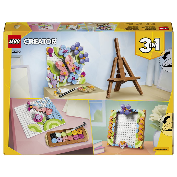 LEGO Creator 3 en 1 Pintura Decorativa de Arte Floral 31390 LEGO Creator 3 en 1 Pintura Decorativa de Arte Floral 31390