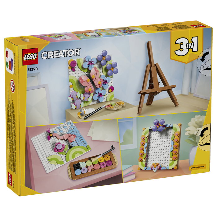 LEGO Creator 3 en 1 Pintura Decorativa de Arte Floral 31390 LEGO Creator 3 en 1 Pintura Decorativa de Arte Floral 31390
