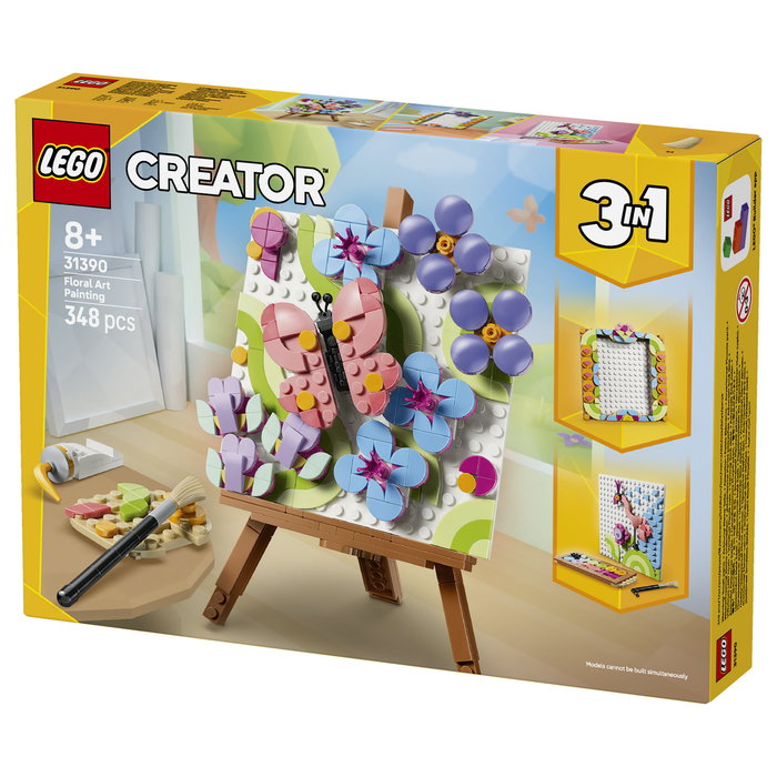 LEGO Creator 3 en 1 Pintura Decorativa de Arte Floral 31390 LEGO Creator 3 en 1 Pintura Decorativa de Arte Floral 31390
