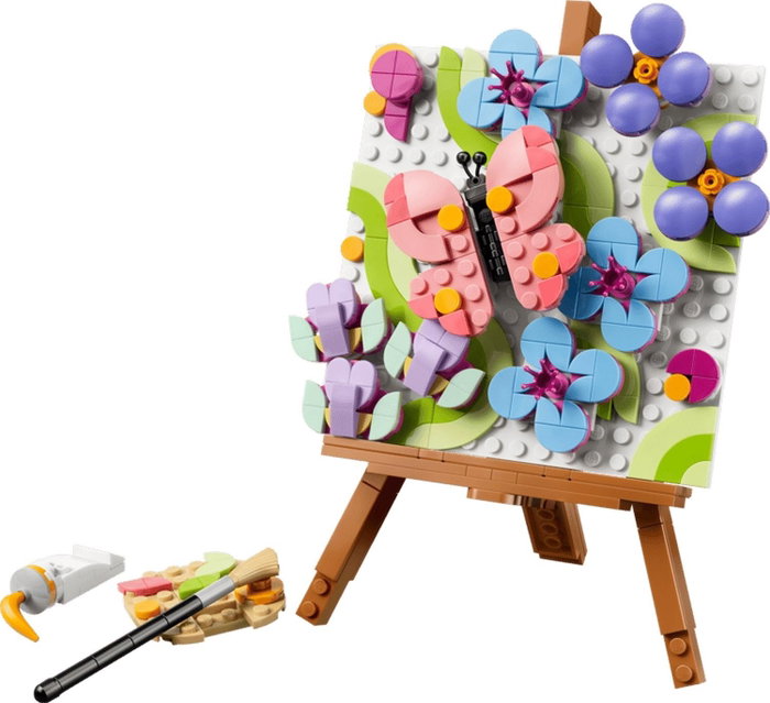 LEGO Creator 3 en 1 Pintura Decorativa de Arte Floral 31390 LEGO Creator 3 en 1 Pintura Decorativa de Arte Floral 31390