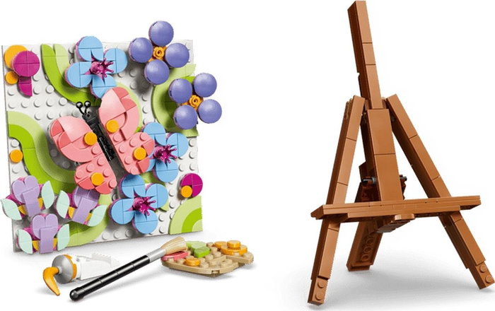 LEGO Creator 3 en 1 Pintura Decorativa de Arte Floral 31390 LEGO Creator 3 en 1 Pintura Decorativa de Arte Floral 31390