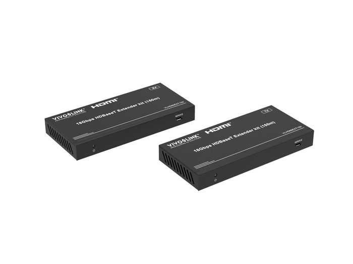 Vivolink VLHDMIEXT150 Extensor HDMI HDBaseT 18Gbps 150m 1080P 120m 4K con PoC Vivolink VLHDMIEXT150 Extensor HDMI HDBaseT 18Gbps 150m 1080P 120m 4K con PoC