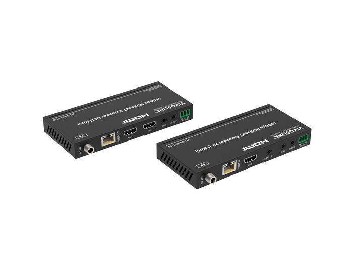 Vivolink VLHDMIEXT150 Extensor HDMI HDBaseT 18Gbps 150m 1080P 120m 4K con PoC Vivolink VLHDMIEXT150 Extensor HDMI HDBaseT 18Gbps 150m 1080P 120m 4K con PoC