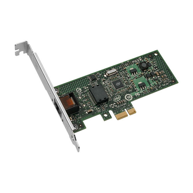 Intel Tarjeta de Red Gigabit EXPI9301CTBLK, Interna PCI Express 1x RJ45, 10/100/1000 Mbit/s, Controlador Intel 82574L, Compatible con Windows y Linux