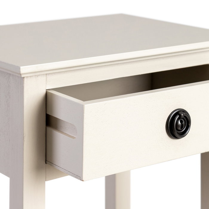 Mesita Gris Claro Dm 40 X 30 X 61 cm Mesita Gris Claro Dm 40 X 30 X 61 cm