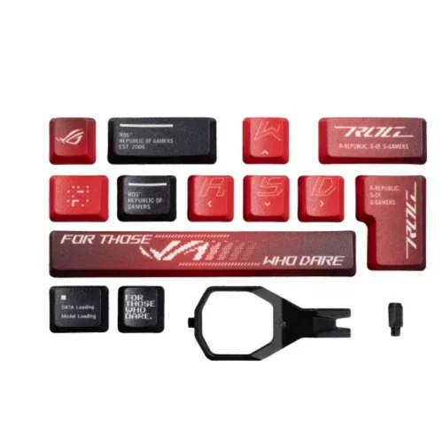 Asus Set de Teclas Adicionales ROG Dye-Sub PBT 90MP03RA-BAUA00
