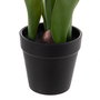 Planta Tulipanes Rosa Artificial 11 X 11 X 31 cm (Set de 3)
