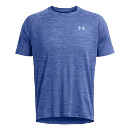 Camiseta de Manga Corta Hombre Under Armour Tech Textured Ss Azul oscuro