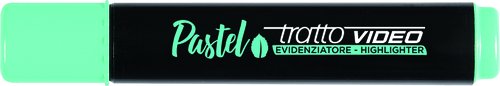 Marcador Fluor Tratto Video Pastel Verde Menta Caja De 12 (Set de 12) Marcador Fluor Tratto Video Pastel Verde Menta Caja De 12 (Set de 12)