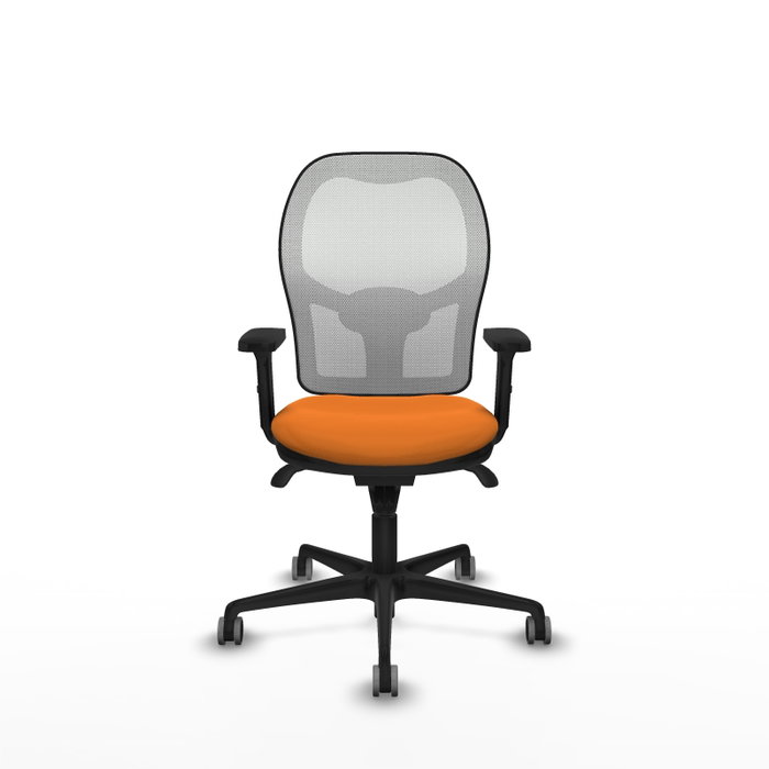 PIQUERAS Y CRESPO Silla de oficina Jorquera Naranja y Blanco PIQUERAS Y CRESPO Silla de oficina Jorquera Naranja y Blanco