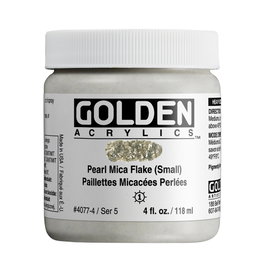 Golden Heavy Body Colores Acrílicos Perla Mica Flake (Fino) 118M
