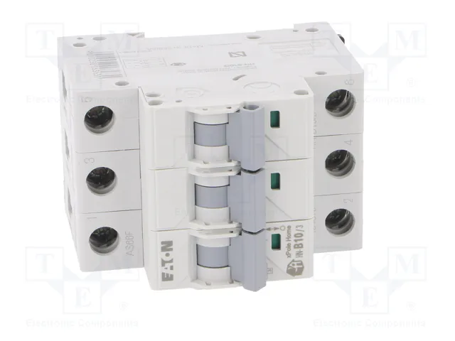 EATON ELECTRIC Interruptor magnetotérmico HN-B10/3 3 polos 10A 6kA