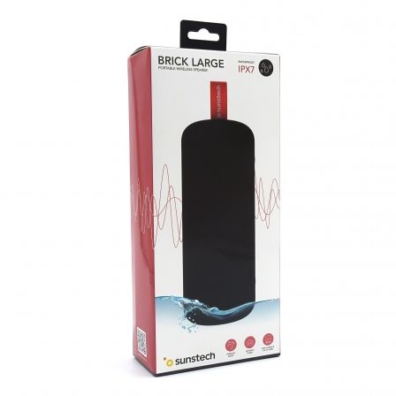Altavoz con Bluetooth Sunstech Bricklarge/ 10W/ 2.0 Altavoz con Bluetooth Sunstech Bricklarge/ 10W/ 2.0
