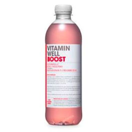 Vitamin Well Bebida Vitaminada Boost Arandano 500 Ml con Vitamina C y Zinc para Sistema Inmune y Energía