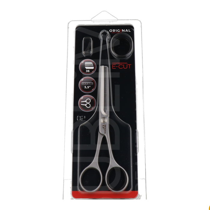 Sinelco E-Cut 55 Tijera Profesional de Corte y Entresacar de 55 Pulgadas para Precisión y Texturizar Sinelco E-Cut 55 Tijera Profesional de Corte y Entresacar de 55 Pulgadas para Precisión y Texturizar