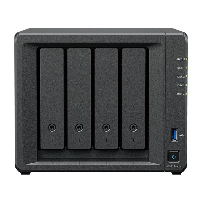 Synology DS925neo+ de 4 bahías con 4GB DDR4 Synology DS925neo+ de 4 bahías con 4GB DDR4