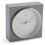Reloj-Despertador Plástico (6,5 x 16,5 x 16,5 cm) Gris