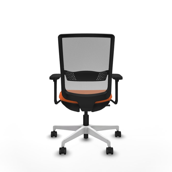 PIQUERAS Y CRESPO Silla de oficina Haches Naranja y Gris PIQUERAS Y CRESPO Silla de oficina Haches Naranja y Gris