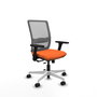 PIQUERAS Y CRESPO Silla de oficina Haches Naranja y Gris