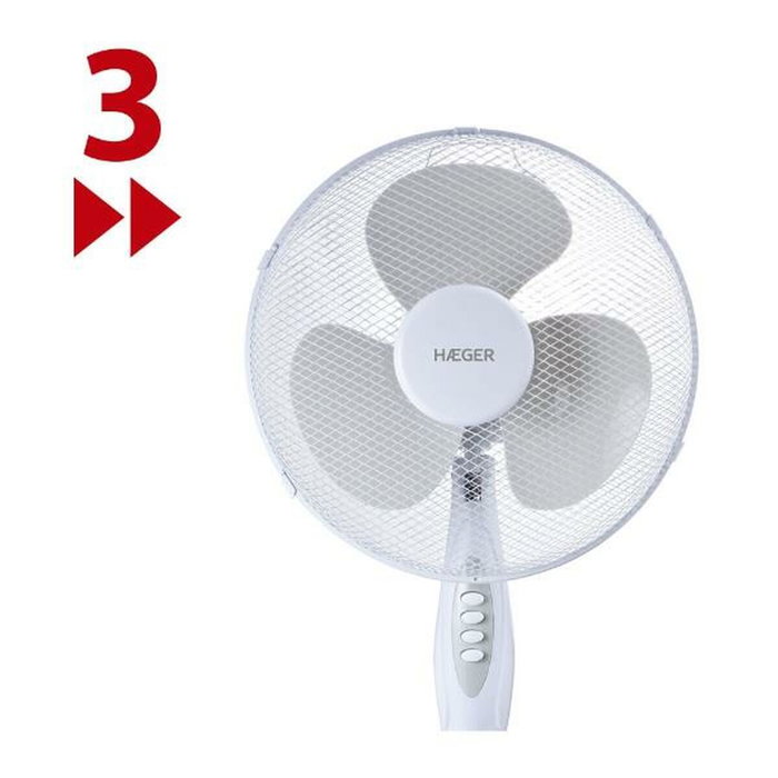 Ventilador de Pie Haeger 45 W