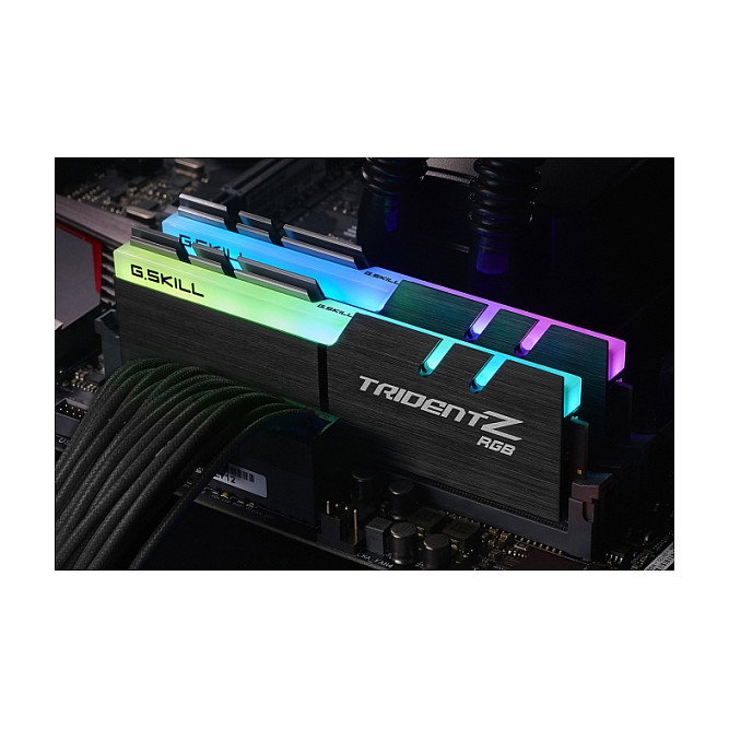 G.Skill Kit Memoria RAM Trident Z RGB (For AMD) F4-3600C18D-16GTZRX, 16GB (2x8GB), DDR4, 3600MHz, Latencia CL18, RGB G.Skill Kit Memoria RAM Trident Z RGB (For AMD) F4-3600C18D-16GTZRX, 16GB (2x8GB), DDR4, 3600MHz, Latencia CL18, RGB