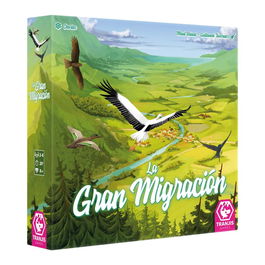 Tranjis Games - Juego de Mesa La Gran Migración, Estratégico y Educativo para +8 Años, de 2 a 8 Jugadores, Duración 20 Min