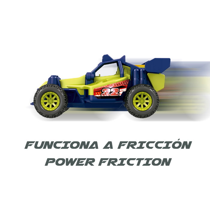 Tachan Buggy Todoterreno 1:18 con Luces y Sonido