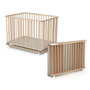 Webaby Parque Plegable Cuadrado Cali 100 x 100 cm Haya Cruda