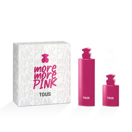 Tous MORE MORE PINK ESTUCHE Set Regalo Mujer Eau de Toilette 2 piezas FloralFrutal 90ml + 30ml