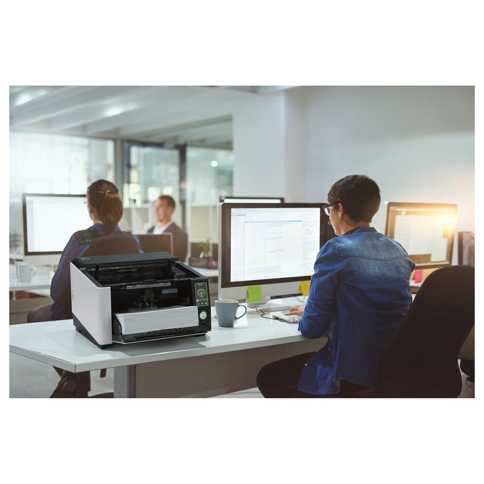 Ricoh fi-8950 Escáner Documentos 150 ppm, 600 ppp, ADF 750 Hojas, Doble Cara, LCD Táctil, A3