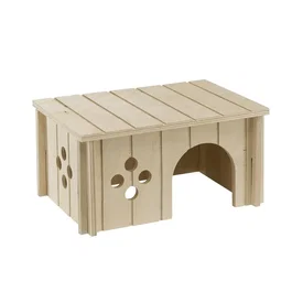 Ferplast Caseta de Madera para Roedores 26x17,3x13cm Vet