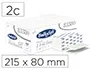Ofyhostel Toalla Engarzada Bulkysoft Premium Fold Gofrada 2 Capas Plegado Z 215 x 80 mm Papel Secamanos