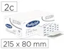 Ofyhostel Toalla Engarzada Bulkysoft Premium Fold Gofrada 2 Capas Plegado Z 215 x 80 mm Papel Secamanos
