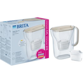 Brita Style Essential Jarra de Filtración con 2 Cartuchos MAXTRA PRO