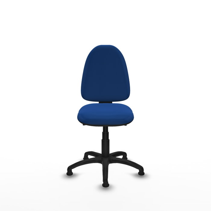PIQUERAS Y CRESPO Silla de oficina Aýna con mecanismo Asincro, Azul, Sin brazos