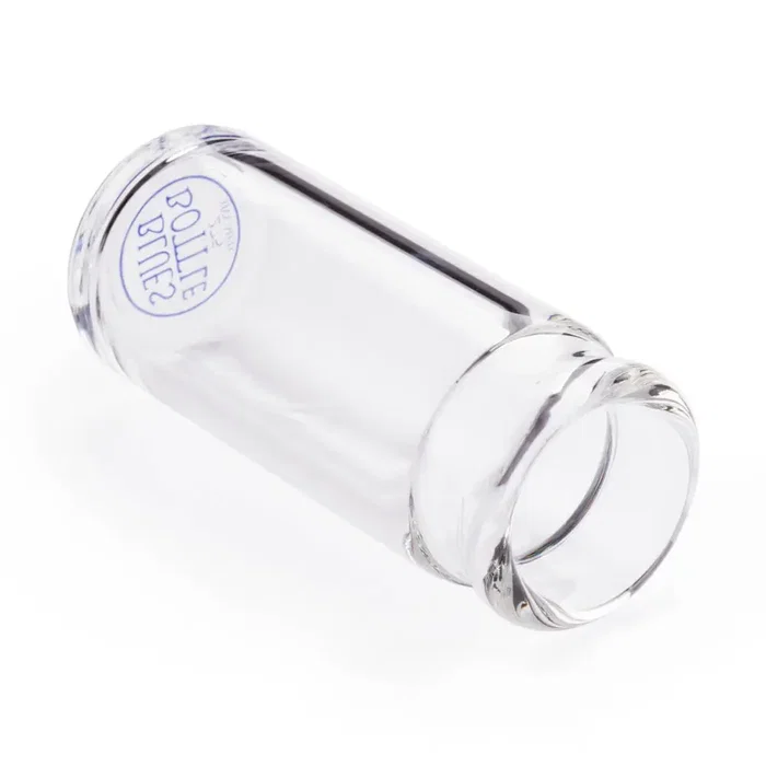 Dunlop Blues Bottle Slide de cristal transparente Heavy Wall Medium Clear Glass Dunlop Blues Bottle Slide de cristal transparente Heavy Wall Medium Clear Glass