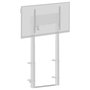 IIYAMA MD-WLIFT2031-W1 Soporte de Monitor Electrónico, Altura Ajustable 812-1762mm, para Pantallas de 55-105", Carga 120kg, Blanco