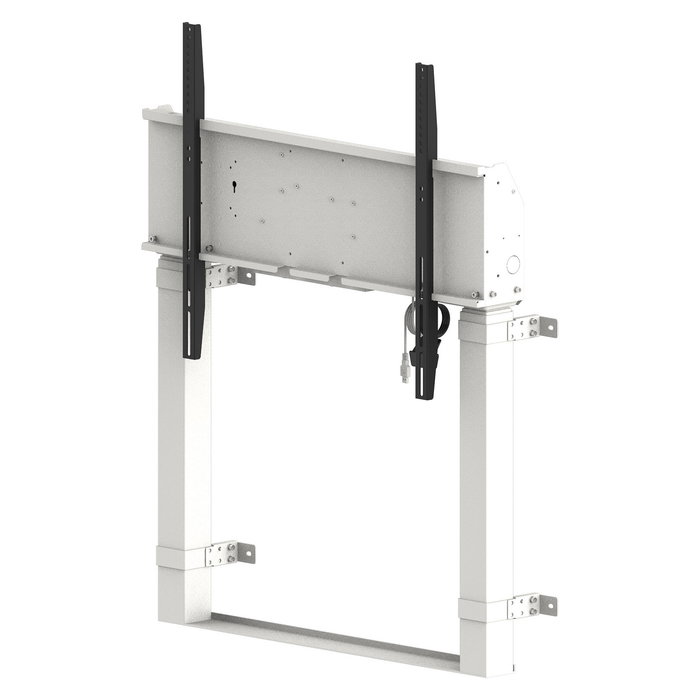 IIYAMA MD-WLIFT2031-W1 Soporte de Monitor Electrónico, Altura Ajustable 812-1762mm, para Pantallas de 55-105", Carga 120kg, Blanco