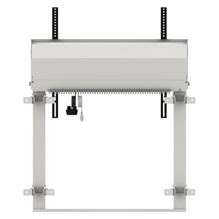 IIYAMA MD-WLIFT2031-W1 Soporte de Monitor Electrónico, Altura Ajustable 812-1762mm, para Pantallas de 55-105", Carga 120kg, Blanco