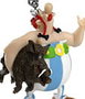 Plastoy Llavero Asterix Obelix cargando un jabalí 14 cm