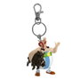 Plastoy Llavero Asterix Obelix cargando un jabalí 14 cm